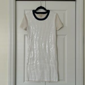 Michael Kors Sequined Sweater Dress